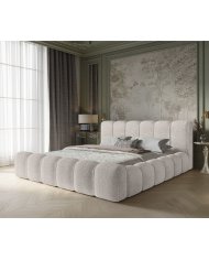 Lit Coffre Adele Design | Sommier+Coffre Rangement Inclus | Altera Mobilier