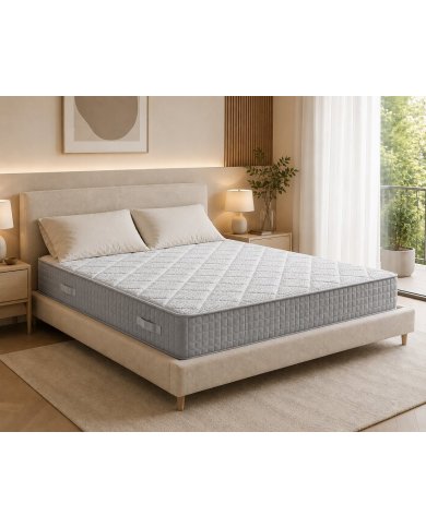 Matelas mémoire de forme & ressorts ensachés 25 cm