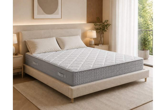 Matelas mémoire de forme & ressorts ensachés 25 cm