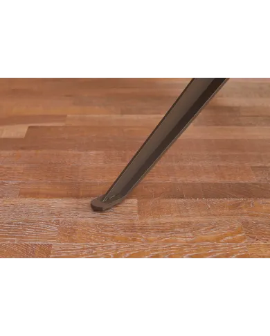 Table ovale céramique bronze 220 cm ORA