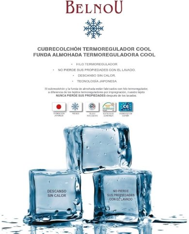 Protège-Oreiller BELNOU Cool Rafraîchissant & Thermorégulateur