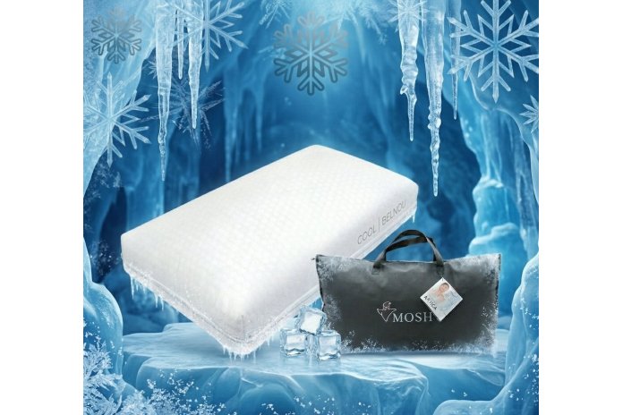 Pack Literie Fraîcheur : Oreiller Artica & Protège-Matelas Cool