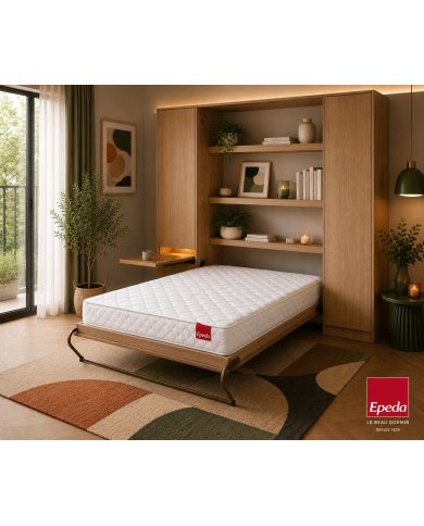 Matelas Epeda Fréquence 22cm | Ressorts Ensachés Fabriqué en France