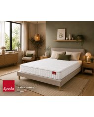 Matelas Epeda Résonance | Mémoire de Forme & Laine| Fabriqué en France