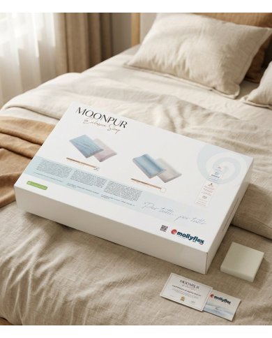 Oreiller Anti-Transpiration Mémoire de Forme & Gel - AIR FRESH RELAX | Mobili & Co