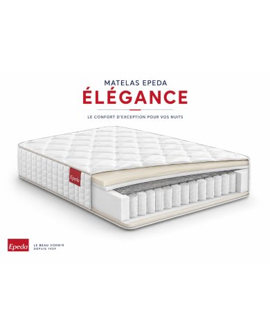 Matelas Relaxation Epéda Élégance Enveloppant Mémoire de Forme | -35%