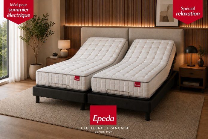 Matelas Relaxation Epéda Élégance Équilibré | Altera Mobilier