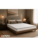 Matelas hybride ressorts ensachés & mémoire de forme 22 cm DREAMLUX