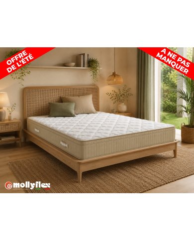 -30% Matelas Bambou 27cm : Confort Dos Sensible | Altera Mobilier