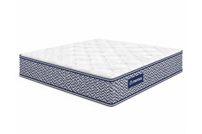 Matelas Claudine Mérinos 24cm – Confort Ferme, Fabriqué en France