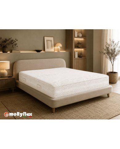 Matelas Cotton Organique 22cm Mollyflex | Altera Mobilier