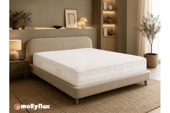 Matelas Cotton Organique 22cm Mollyflex | Altera Mobilier