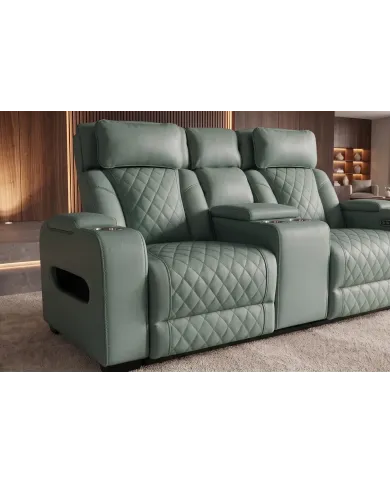 Fauteuil Cinéma Électrique 2 Places HOLLYWOOD