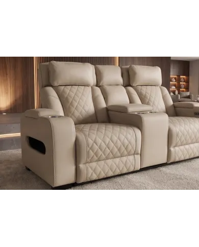Fauteuil Cinéma Électrique 2 Places HOLLYWOOD