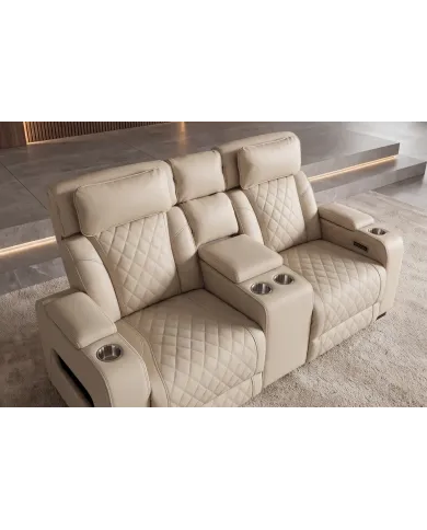 Fauteuil Cinéma Électrique 2 Places HOLLYWOOD