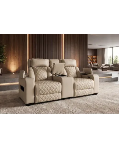 Fauteuil Cinéma Électrique 2 Places HOLLYWOOD