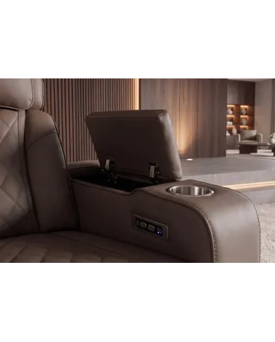 Fauteuil Cinéma Électrique 2 Places HOLLYWOOD