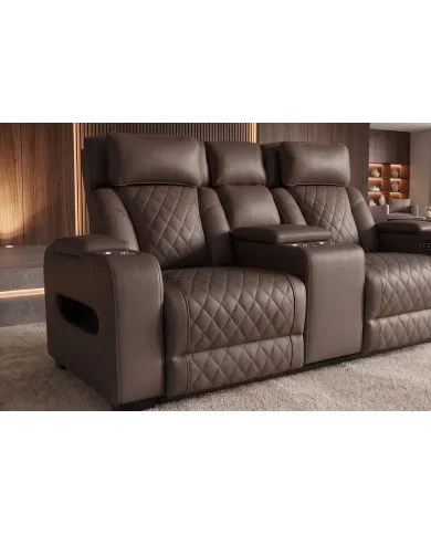 Fauteuil Cinéma Électrique 2 Places HOLLYWOOD