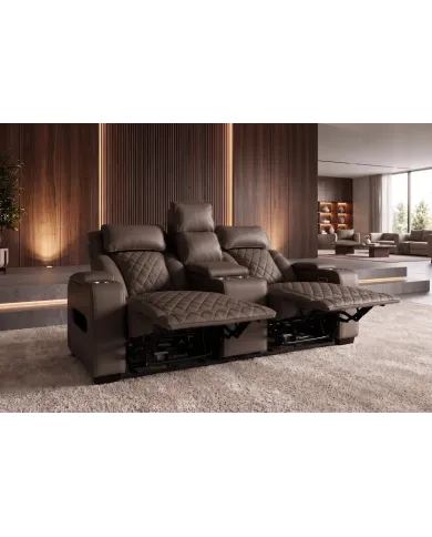 Fauteuil Cinéma Électrique 2 Places HOLLYWOOD
