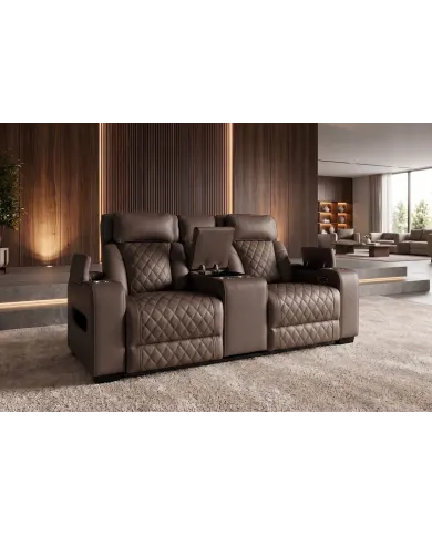 Fauteuil Cinéma Électrique 2 Places HOLLYWOOD