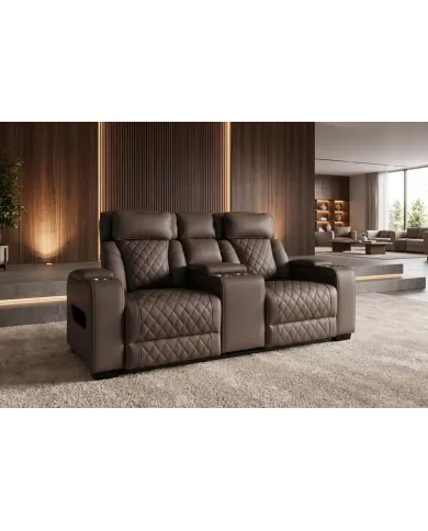 Fauteuil Cinéma Électrique 2 Places HOLLYWOOD