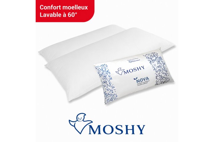 Oreiller NOVA Toucher Duvet & Microfibre | Altera Mobilier