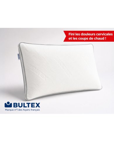 Oreiller BULTEX Aerofoam 40x60 | Mémoire de Forme & Tencel | Altera Mobilier