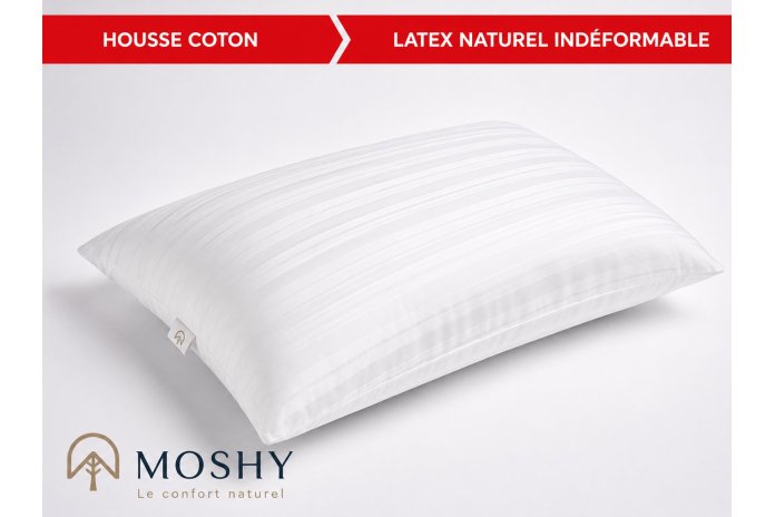 Oreiller HEVEA Latex Naturel & Indéformable | Altera Mobilier