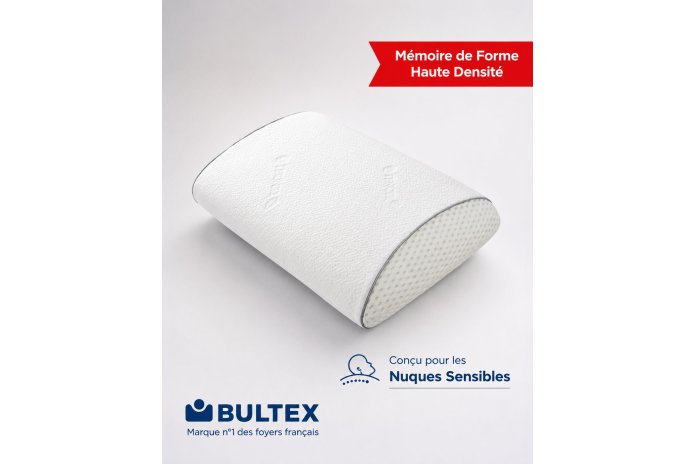 Oreiller BULTEX Confort Medium Multi-Positions | Altera Mobilier