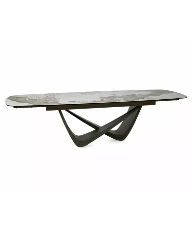 Table extensible plateau céramique 200(290)x98x77 cm Maranello