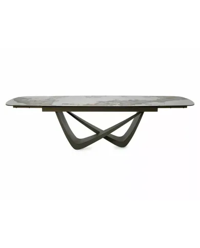 Table extensible plateau céramique 200(290)x98x77 cm Maranello