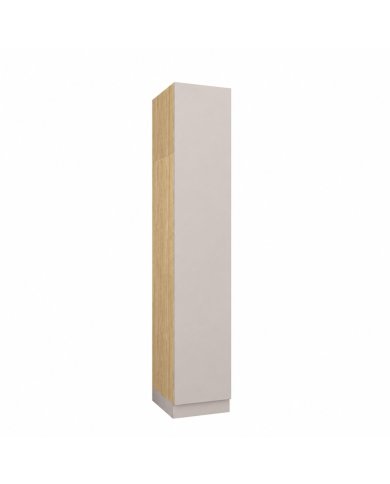 Armoire une porte double penderie 45 cm cachemire Ambiance