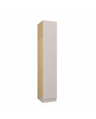 Armoire une porte double penderie 45 cm cachemire Ambiance