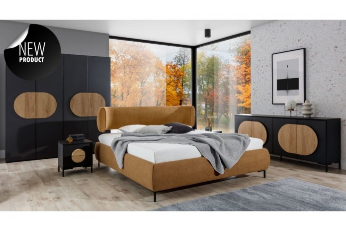 Lit continental Novilla – Chef-d'œuvre de Design Italien & Confort Premium design ultra contemporain