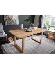 Table chêne massif Huilé transparent 160 x 90 Collection Prestige II