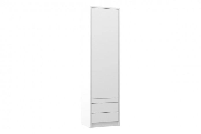 Colonne penderie avec tiroirs et tablette 60 cm - Séville Premium
