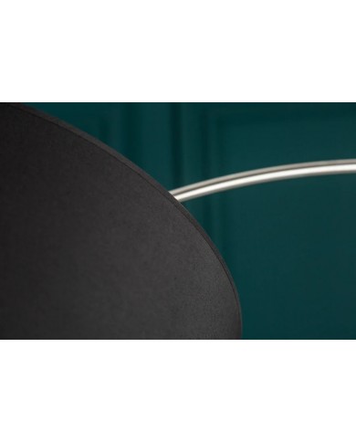 Lampadaire avec variateur d'intensité design Noir & Or 190 cm Python
