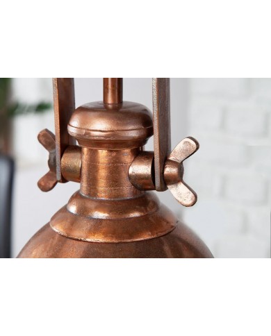 Suspension Industrielle Cuivre Chiné INDUSTRIAL 45cm