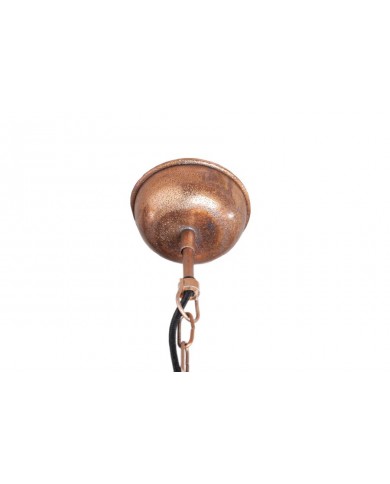 Suspension Industrielle Cuivre Chiné INDUSTRIAL 45cm