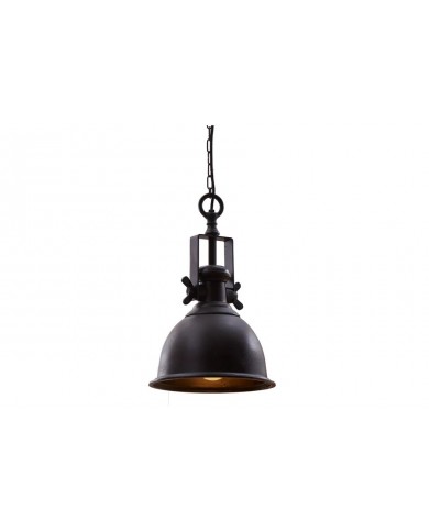 Suspension Industrielle Métal Noir INDUSTRIAL 45cm