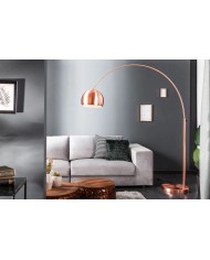 Lampadaire Arc Réglable Cuivre & Marbre 210 cm Big Bow