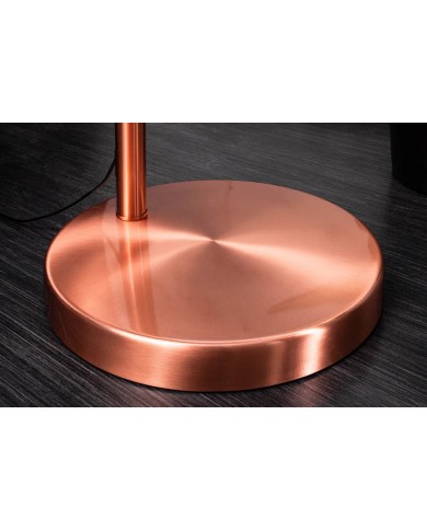 Lampadaire Arc Réglable Cuivre & Marbre 210 cm Big Bow