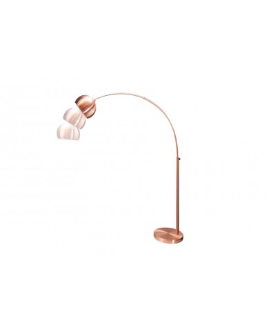 Lampadaire Arc Réglable Cuivre & Marbre 210 cm Big Bow