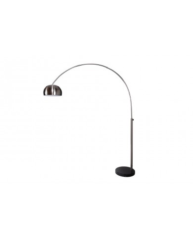 Lampadaire Arc Réglable Chrome & Marbre 210 cm Big Bow