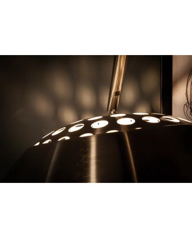 Lampadaire Arc Réglable Chrome & Marbre 210 cm Big Bow