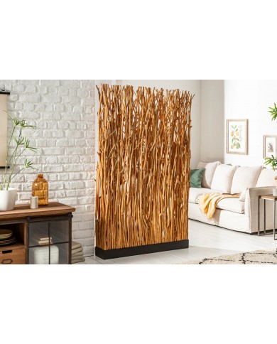 Lampadaire Sculptural Bois Naturel WOODSCAPE 180cm