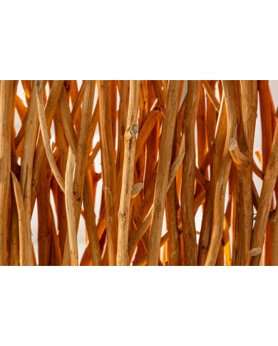 Lampadaire Sculptural Bois Naturel WOODSCAPE 180cm