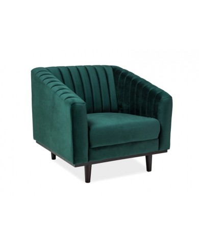 Fauteuil Asprey Velvet 1 GREEN : le design sans compromis