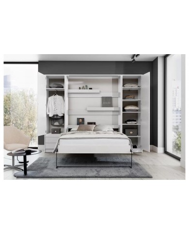 Lit escamotable avec bureau intégré | Gamme DELUXE