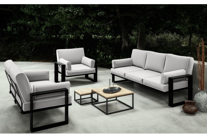 Fauteuil 1 place Evelyn : design moderne, confort supérieur et résistance aux intempéries